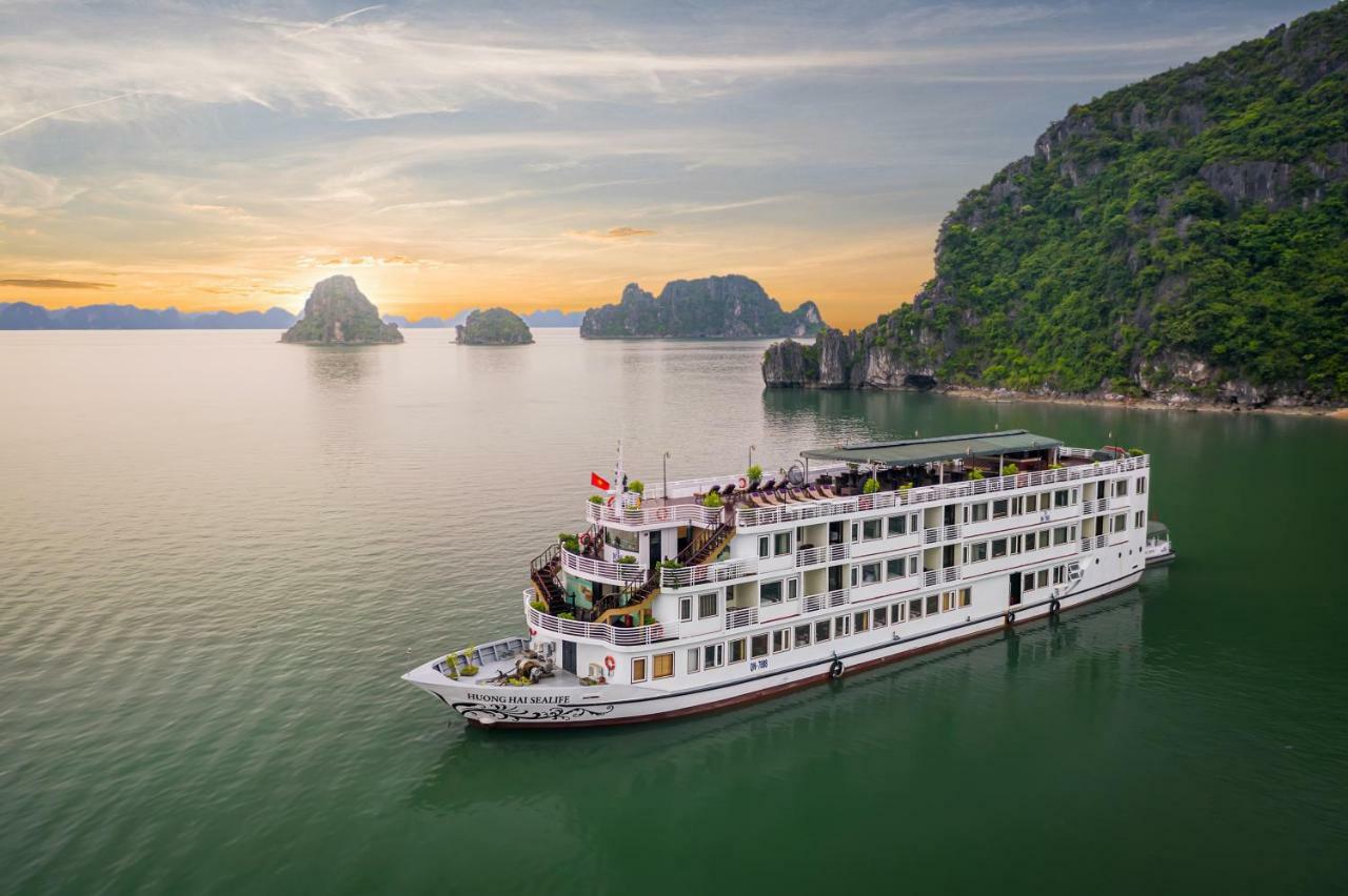 Huong Hai Sealife Cruise Ha Long Exterior foto